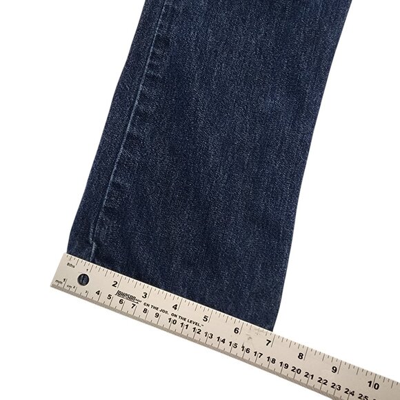 Levi's Superlow 7S Jeans Women's 100% Cotton Made in Canada Size 27x30 - Picture 4 of 14